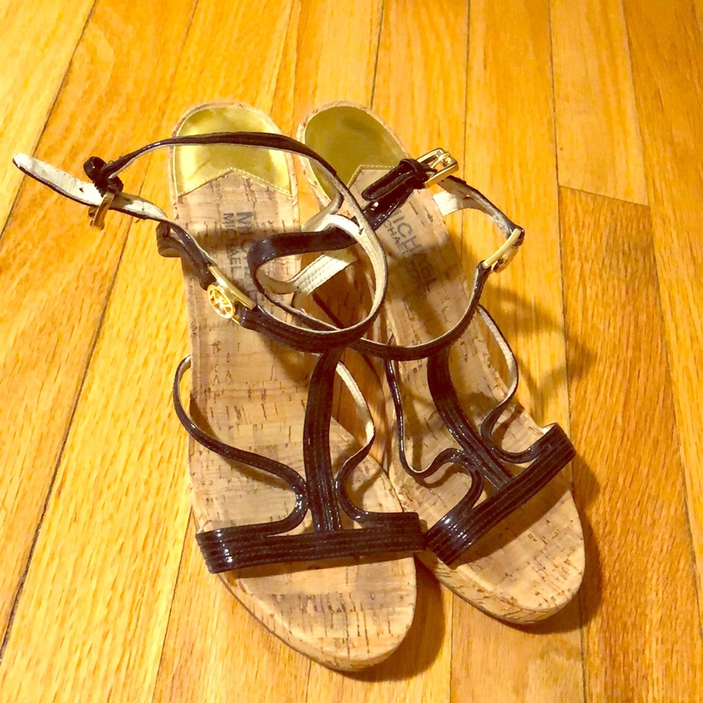 Michael Kors Cork Platform Sandals